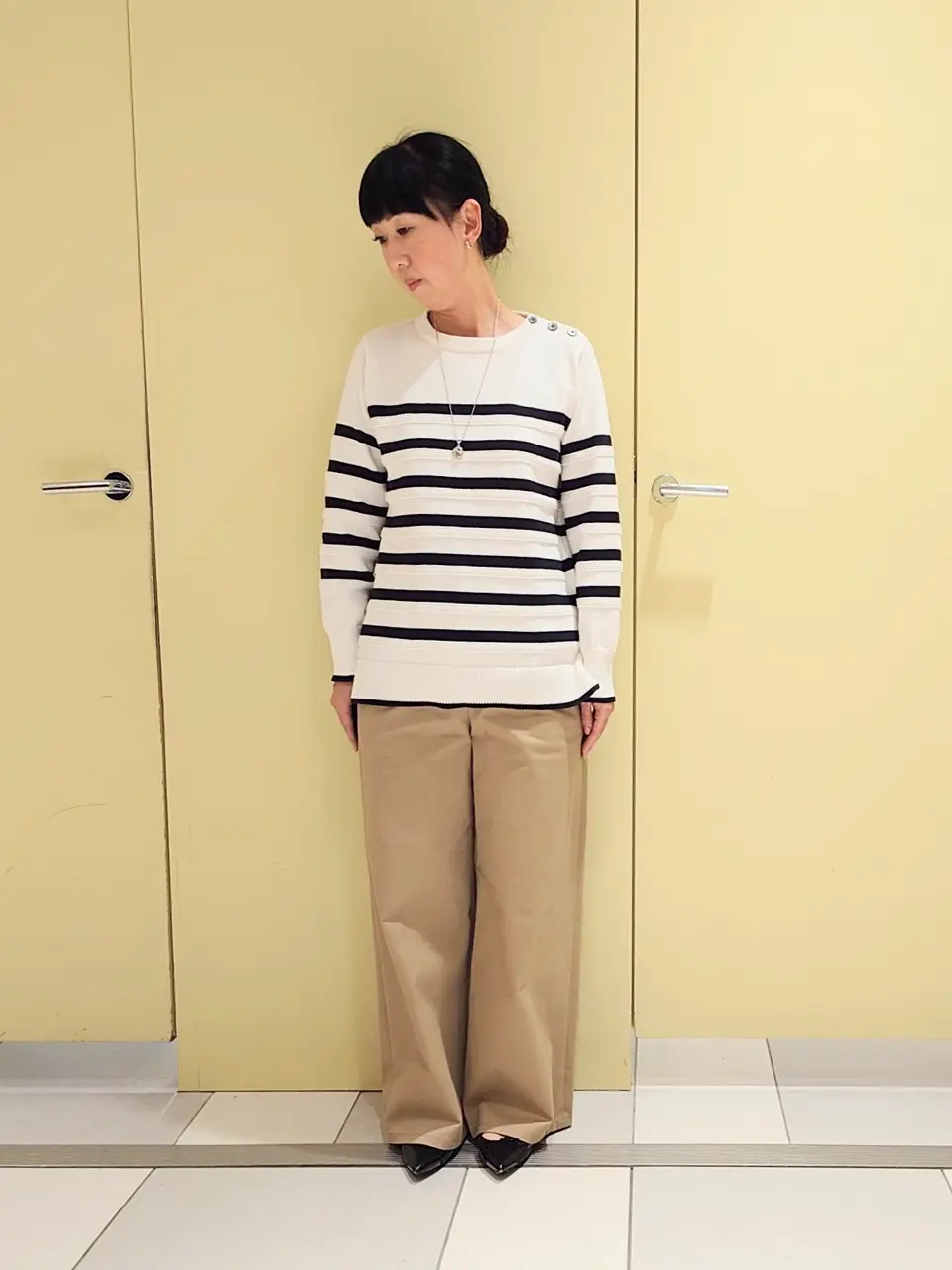 J.PRESS LADIES スタッフ コーディネート画像