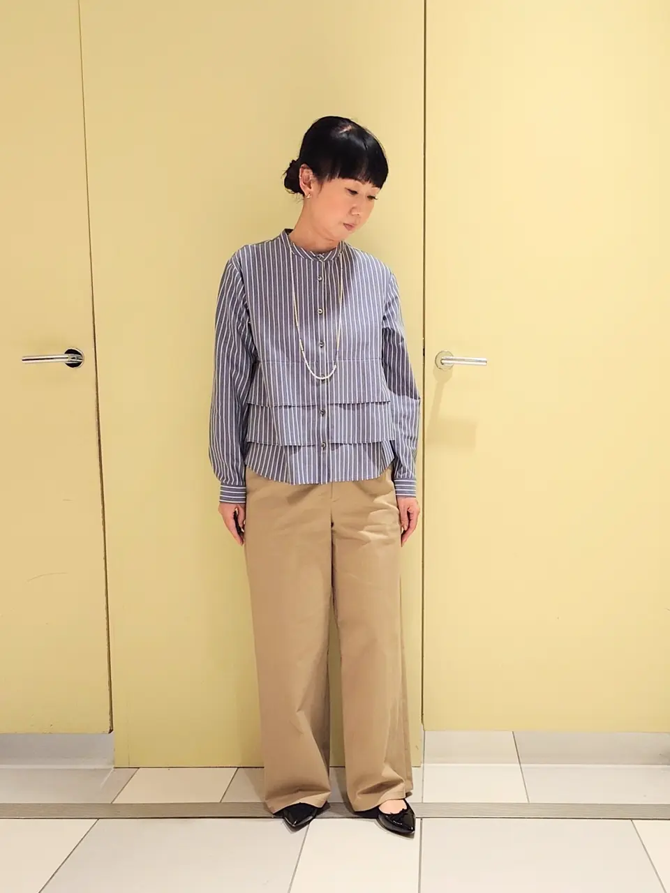 J.PRESS LADIES スタッフ コーディネート画像