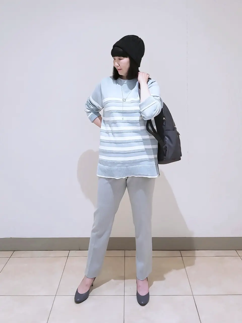 J.PRESS LADIES L スタッフ コーディネート画像