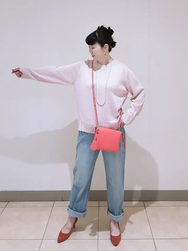 J.PRESS LADIES L スタッフ コーディネート画像