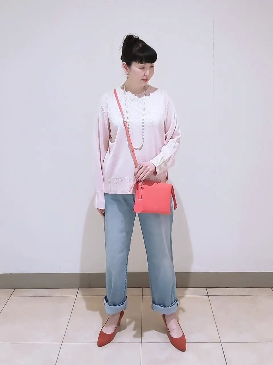 J.PRESS LADIES L スタッフ コーディネート画像