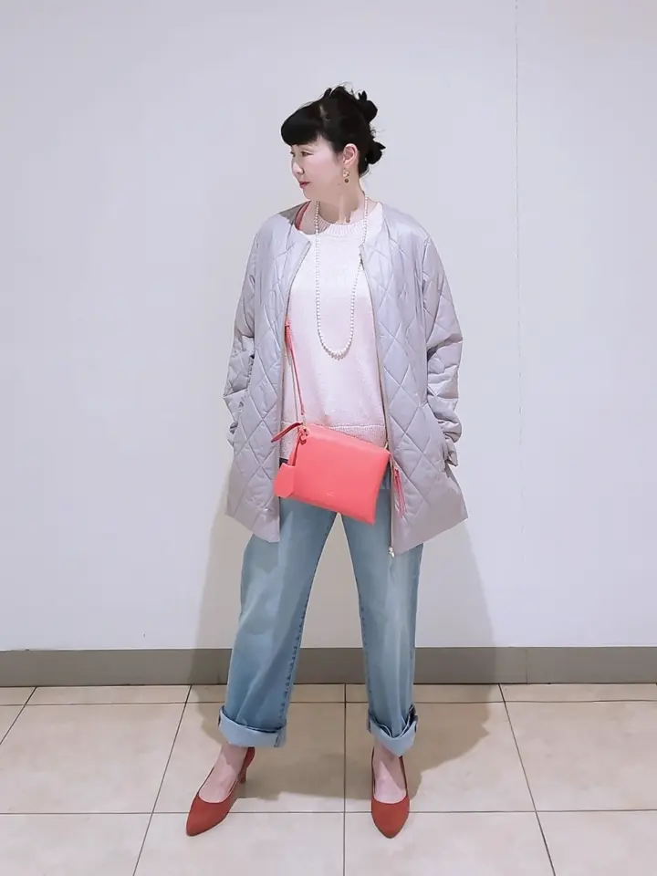 J.PRESS LADIES L スタッフ コーディネート画像