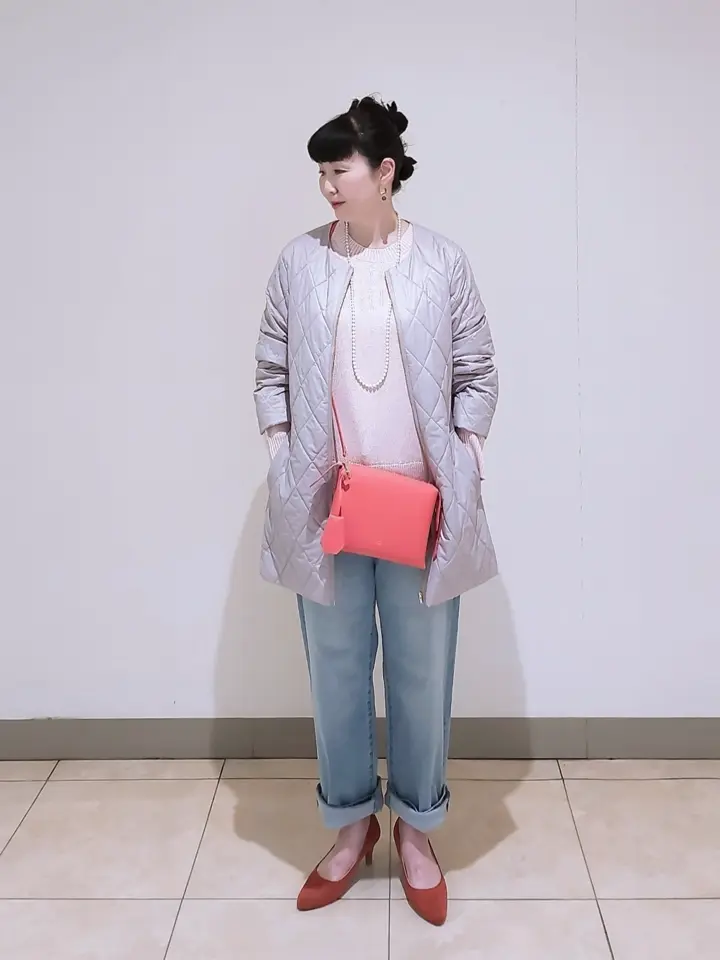 J.PRESS LADIES L スタッフ コーディネート画像