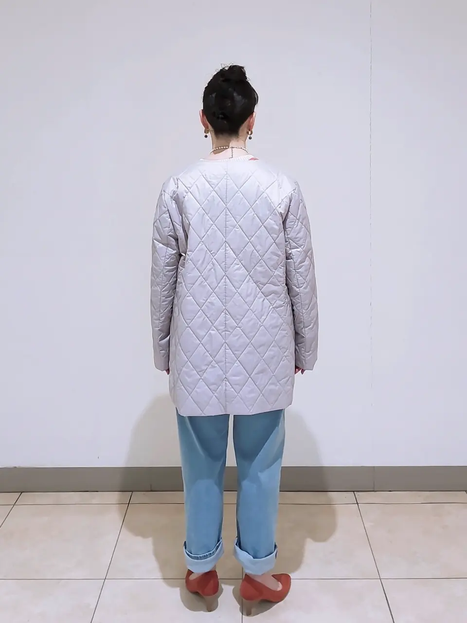 J.PRESS LADIES L スタッフ コーディネート画像