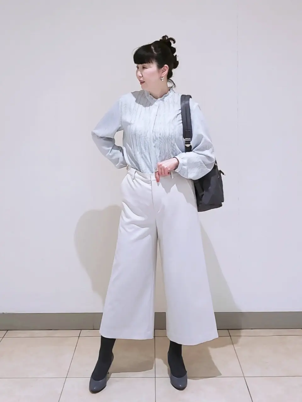 J.PRESS LADIES L スタッフ コーディネート画像