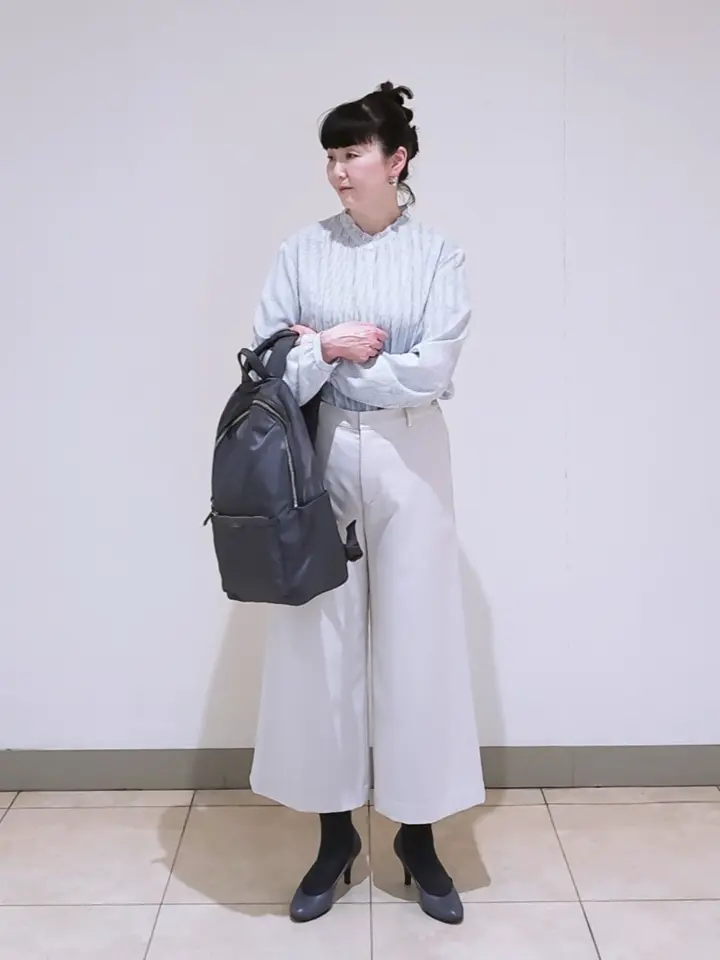 J.PRESS LADIES L スタッフ コーディネート画像