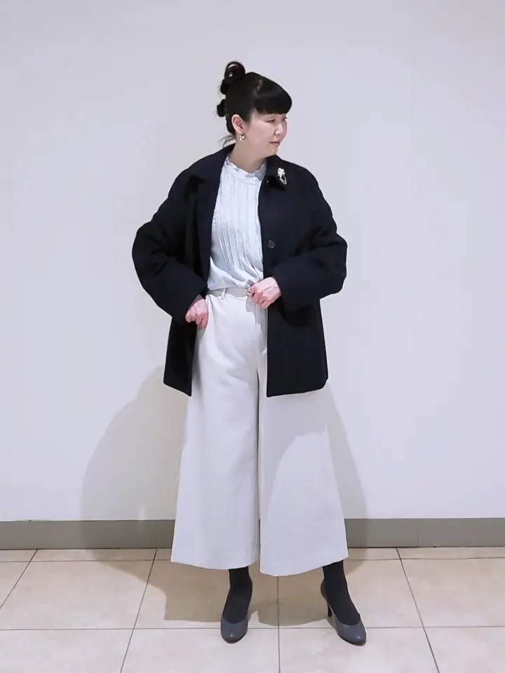 J.PRESS LADIES L スタッフ コーディネート画像