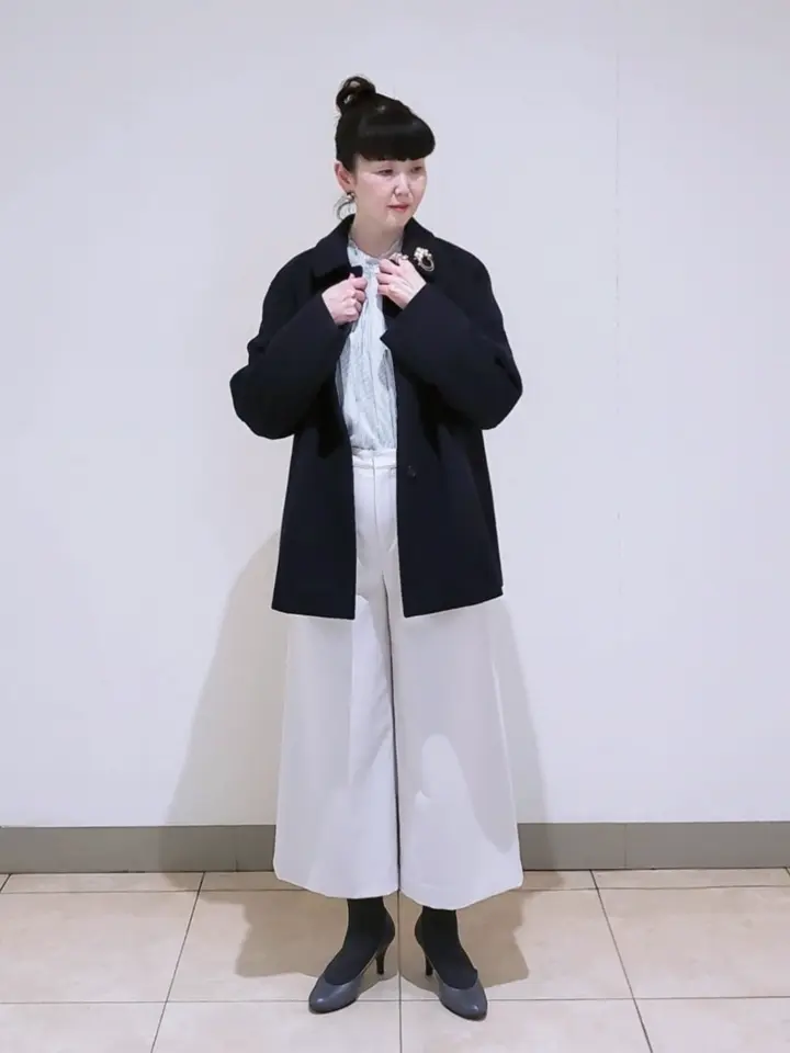 J.PRESS LADIES L スタッフ コーディネート画像