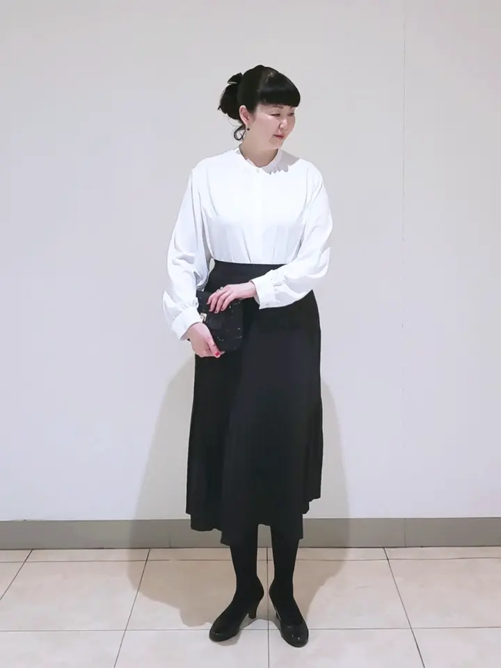 J.PRESS LADIES L スタッフ コーディネート画像