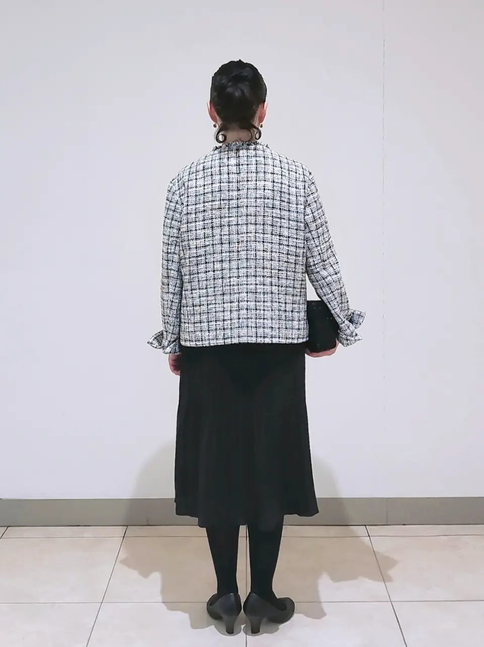 J.PRESS LADIES L スタッフ コーディネート画像