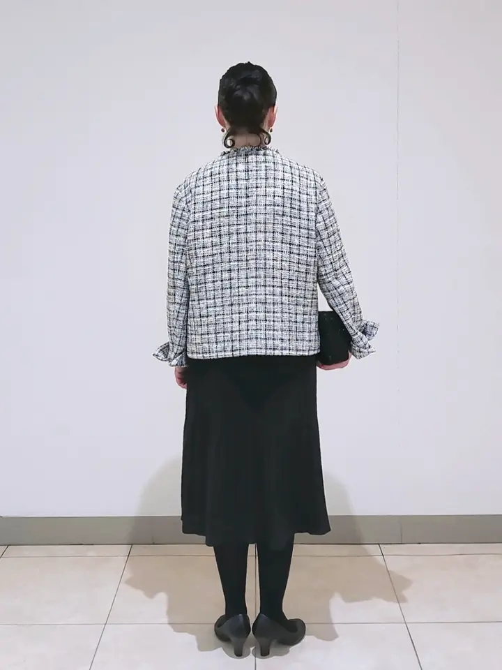 J.PRESS LADIES L スタッフ コーディネート画像