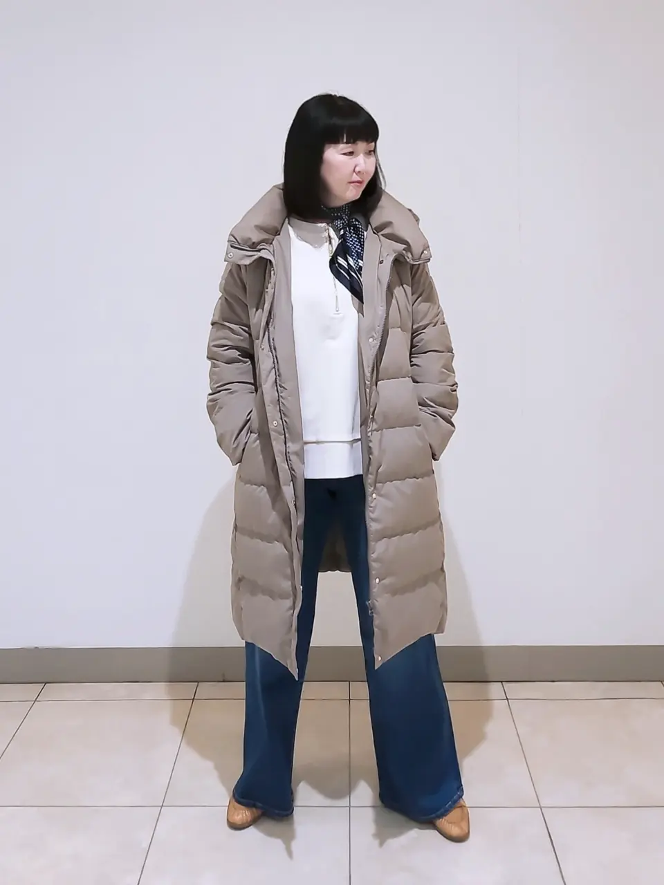 J.PRESS LADIES L スタッフ コーディネート画像