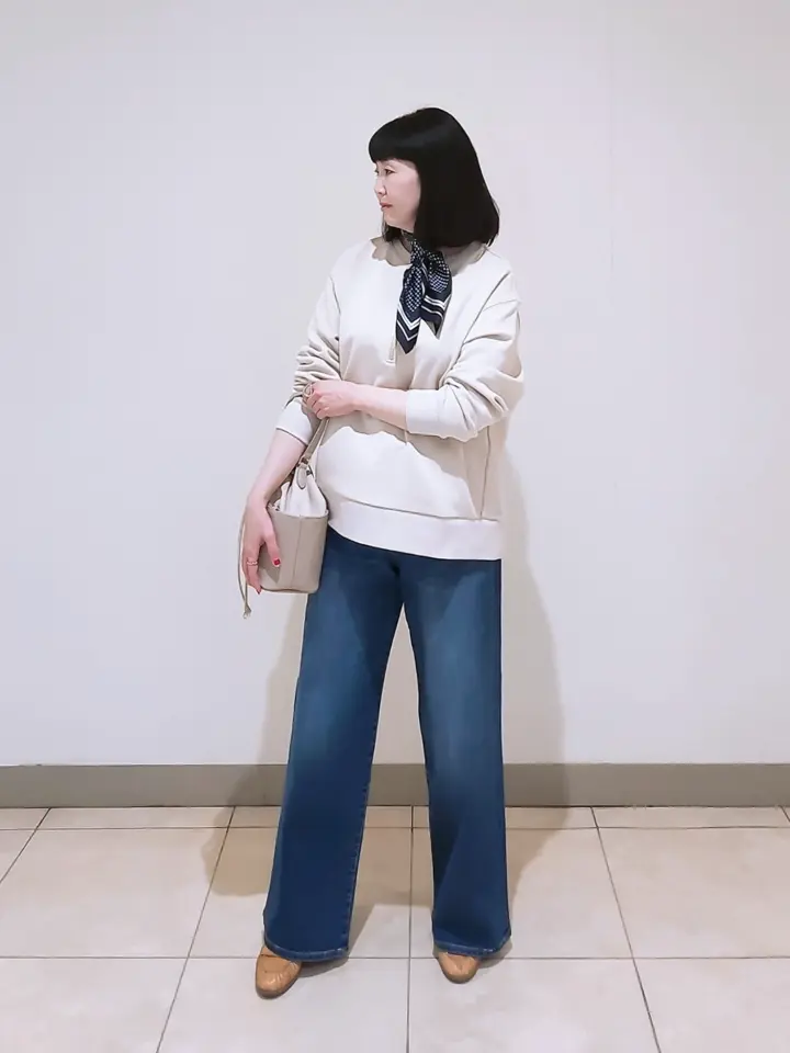 J.PRESS LADIES L スタッフ コーディネート画像