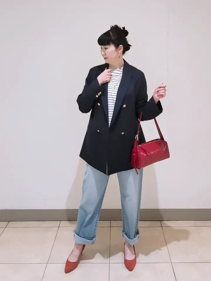 J.PRESS LADIES L スタッフ コーディネート画像