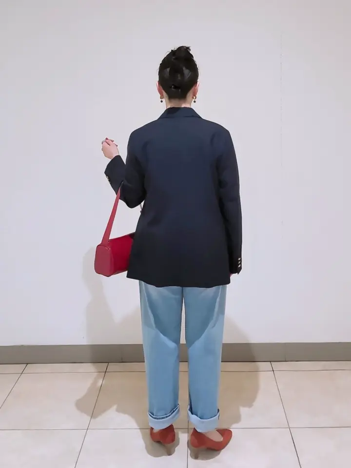 J.PRESS LADIES L スタッフ コーディネート画像