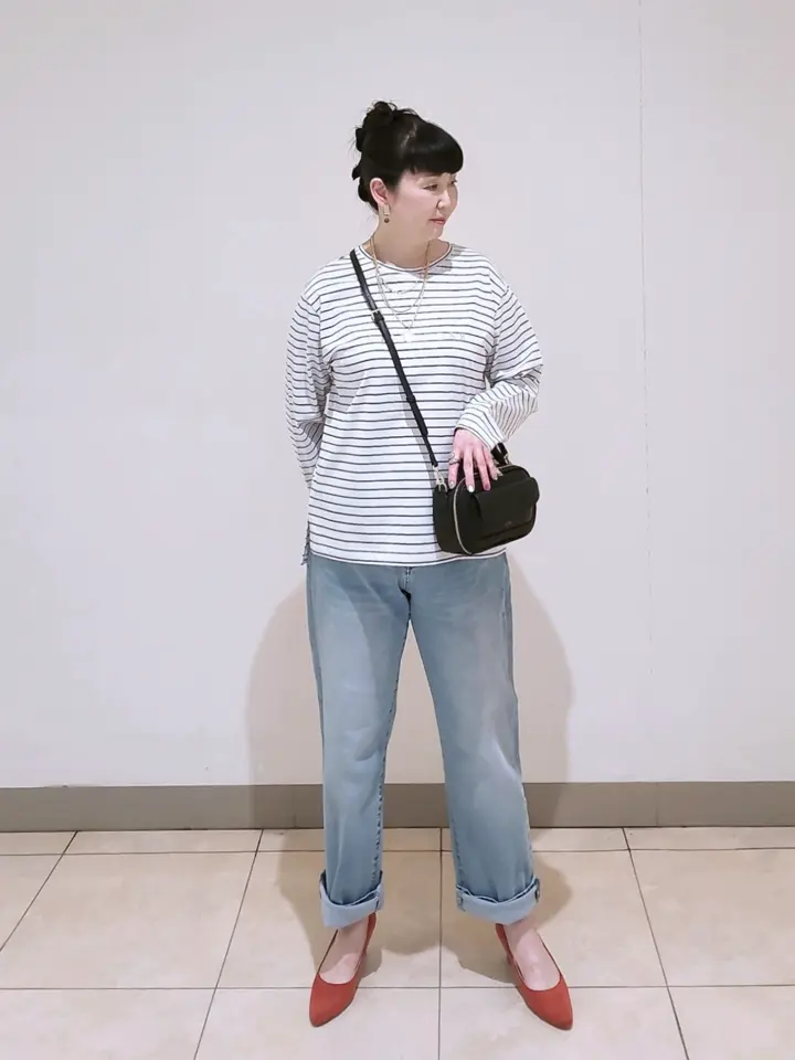 J.PRESS LADIES L スタッフ コーディネート画像