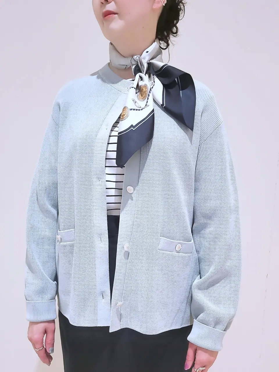 J.PRESS LADIES L スタッフ コーディネート画像