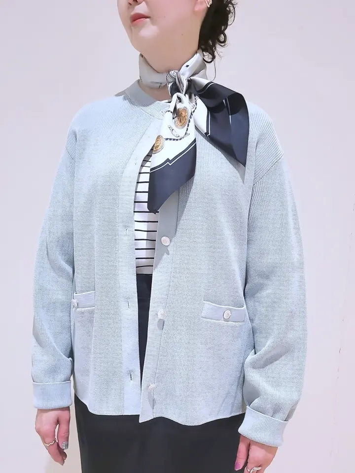 J.PRESS LADIES L スタッフ コーディネート画像