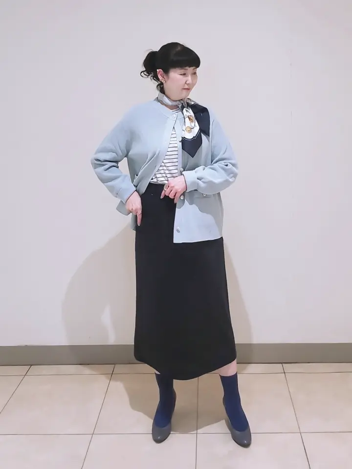 J.PRESS LADIES L スタッフ コーディネート画像