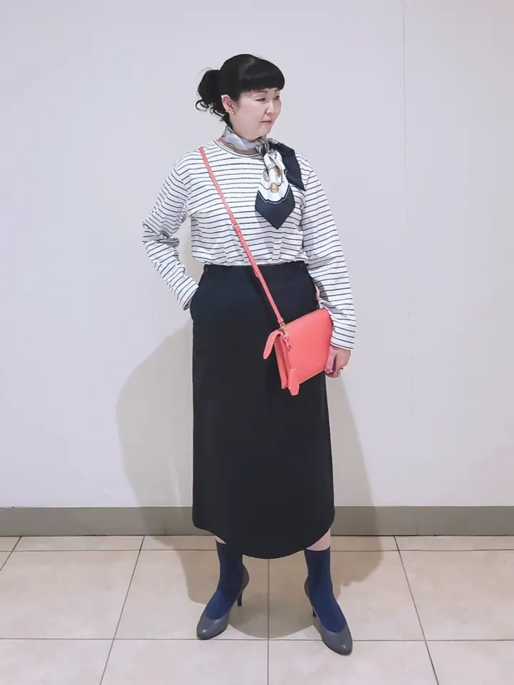 J.PRESS LADIES L スタッフ コーディネート画像