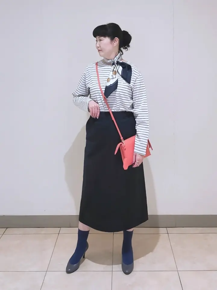 J.PRESS LADIES L スタッフ コーディネート画像