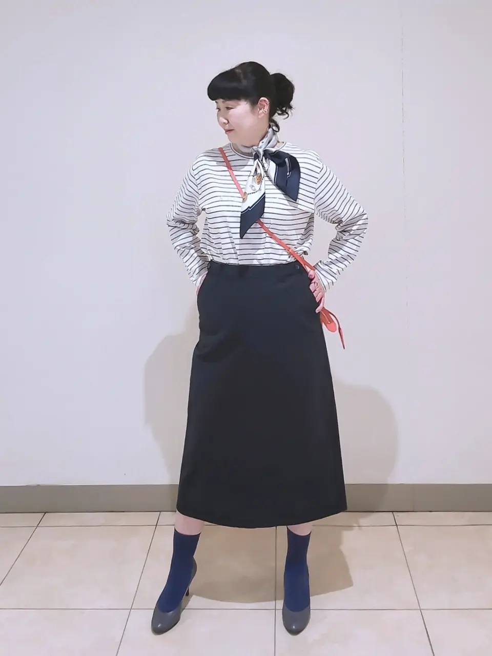 J.PRESS LADIES L スタッフ コーディネート画像