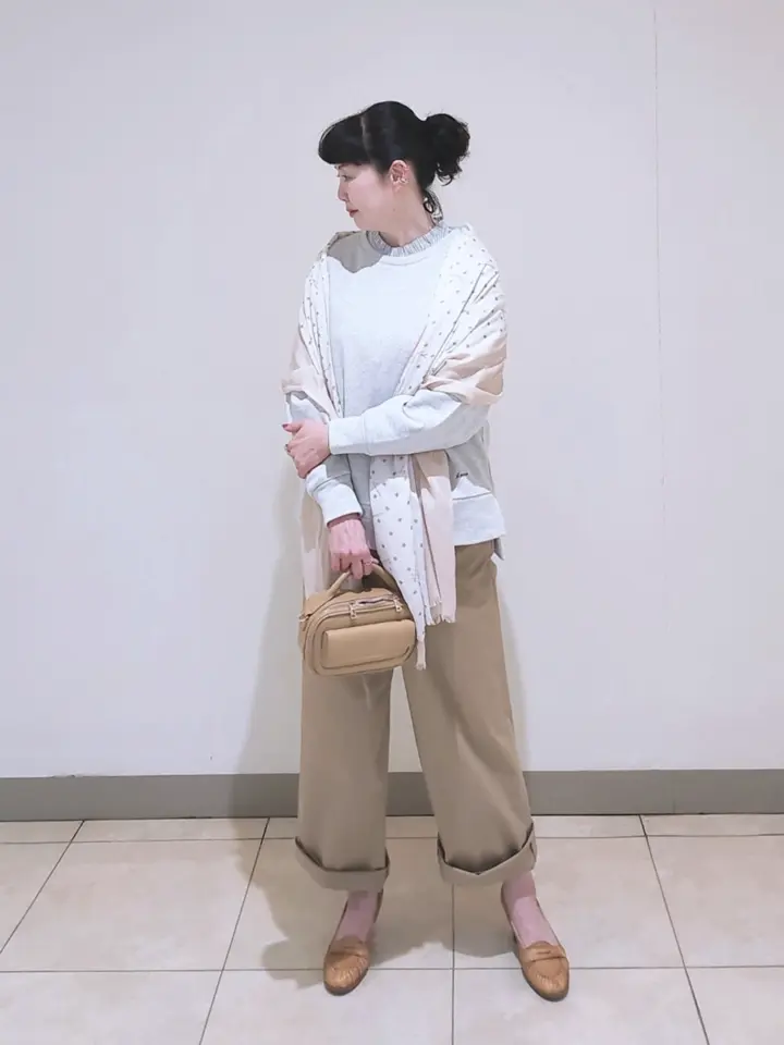 J.PRESS LADIES L スタッフ コーディネート画像