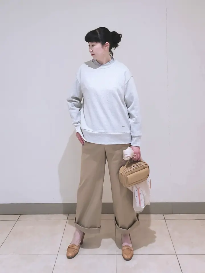 J.PRESS LADIES L スタッフ コーディネート画像