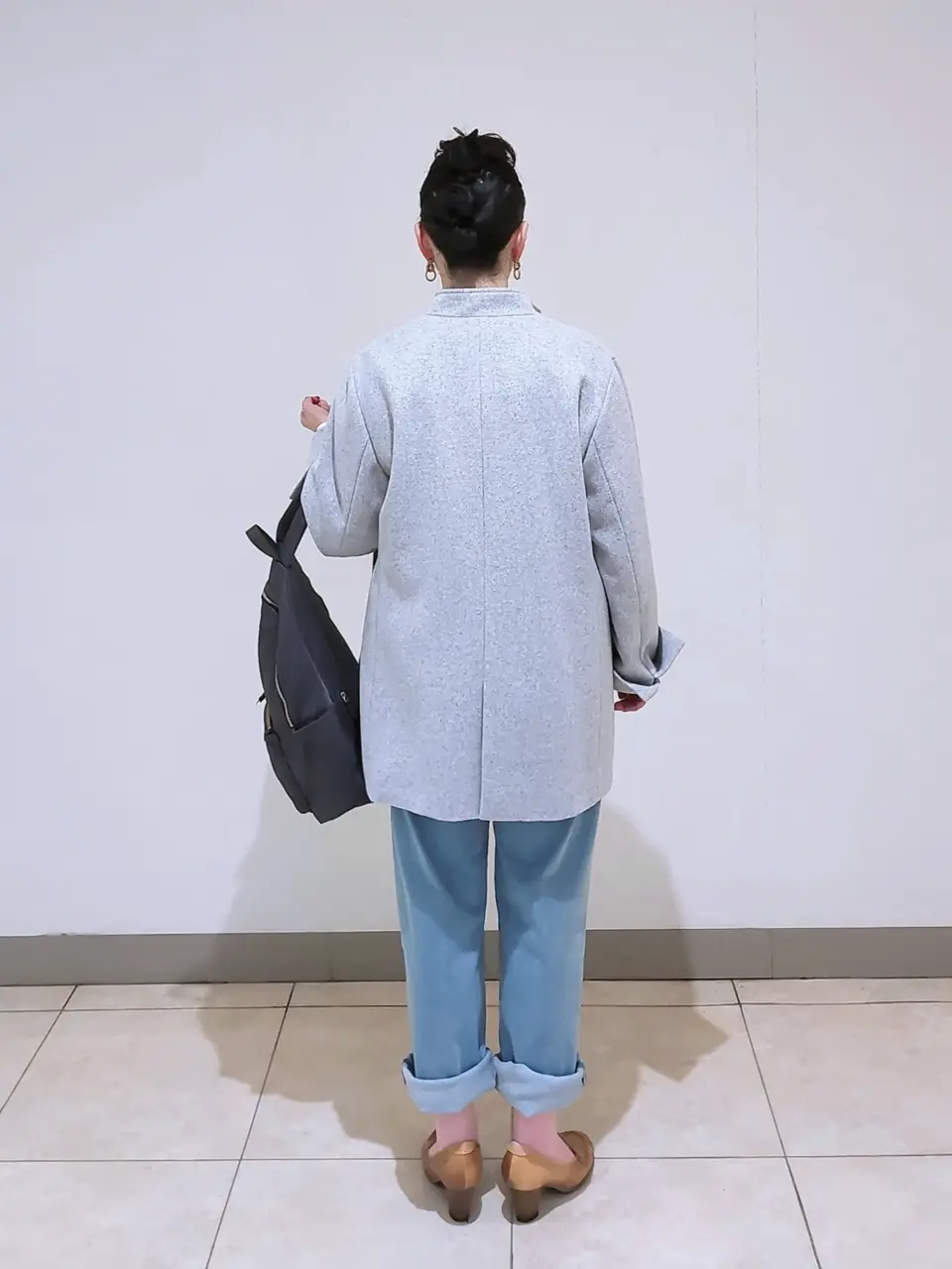 J.PRESS LADIES L スタッフ コーディネート画像