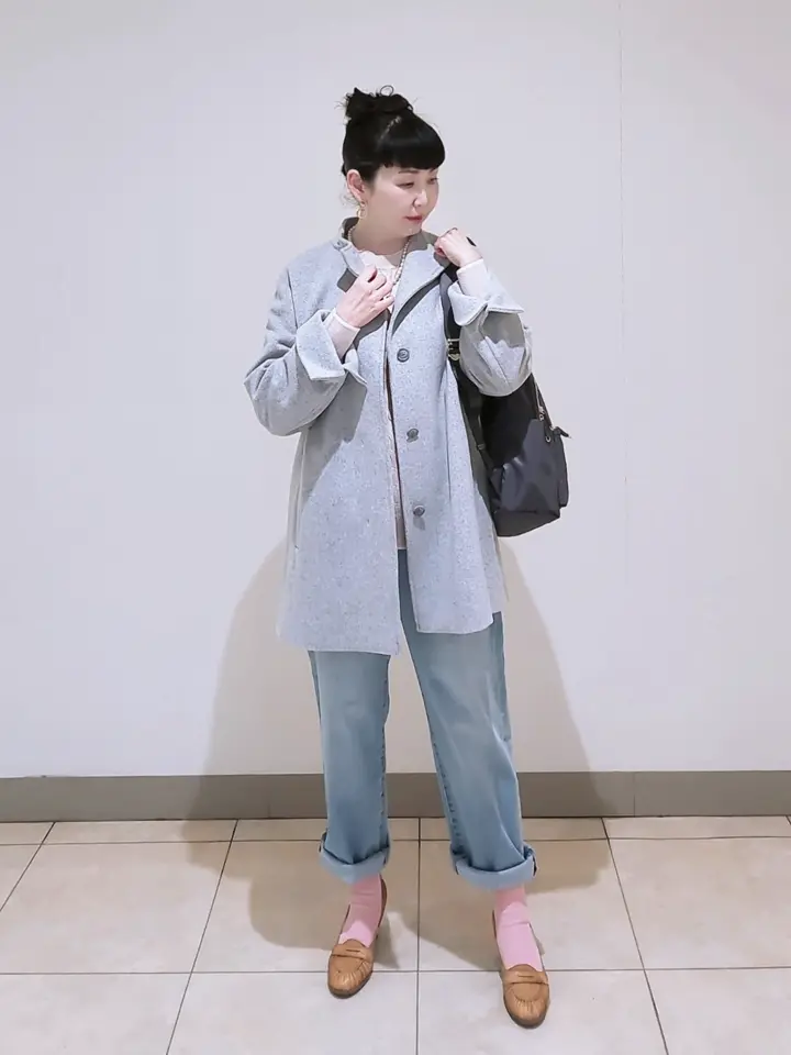 J.PRESS LADIES L スタッフ コーディネート画像