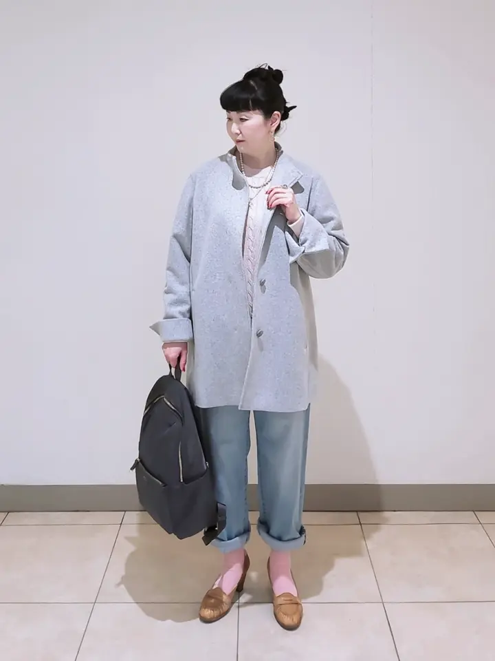 J.PRESS LADIES L スタッフ コーディネート画像