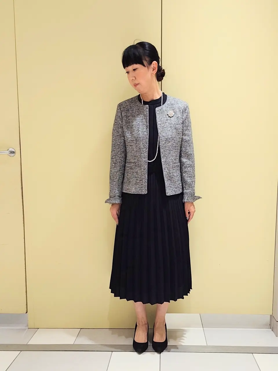 J.PRESS LADIES スタッフ コーディネート画像