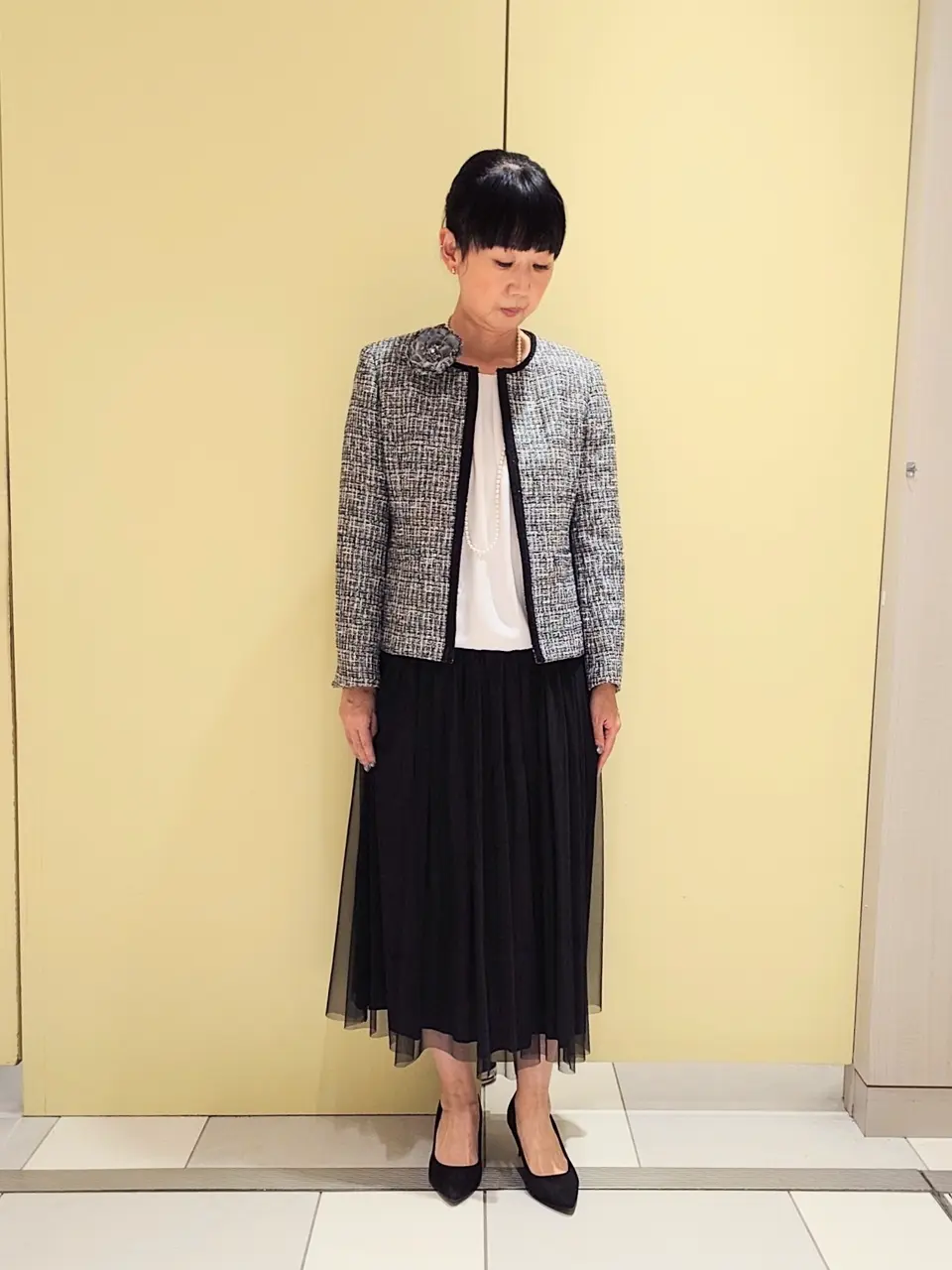 J.PRESS LADIES スタッフ コーディネート画像