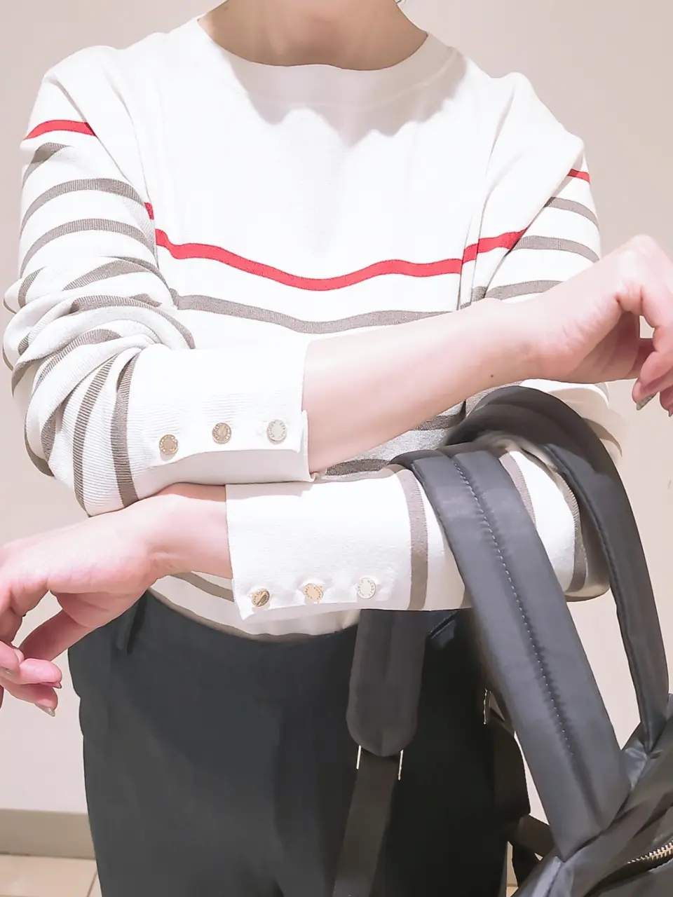 J.PRESS LADIES L スタッフ コーディネート画像