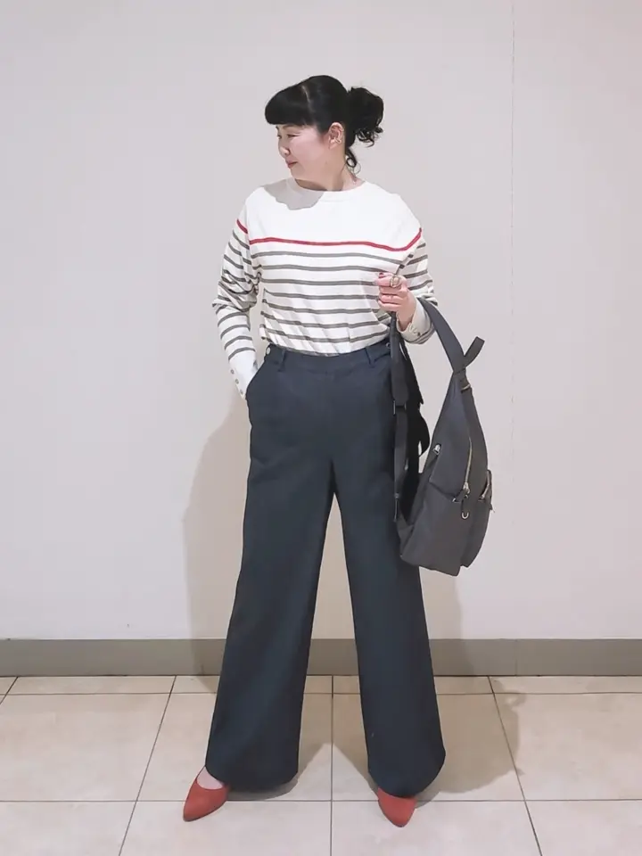 J.PRESS LADIES L スタッフ コーディネート画像