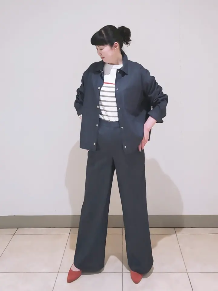 J.PRESS LADIES L スタッフ コーディネート画像