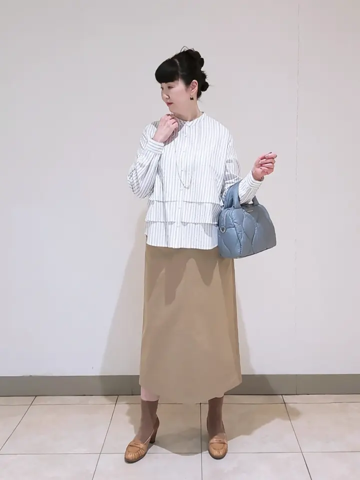 J.PRESS LADIES L スタッフ コーディネート画像