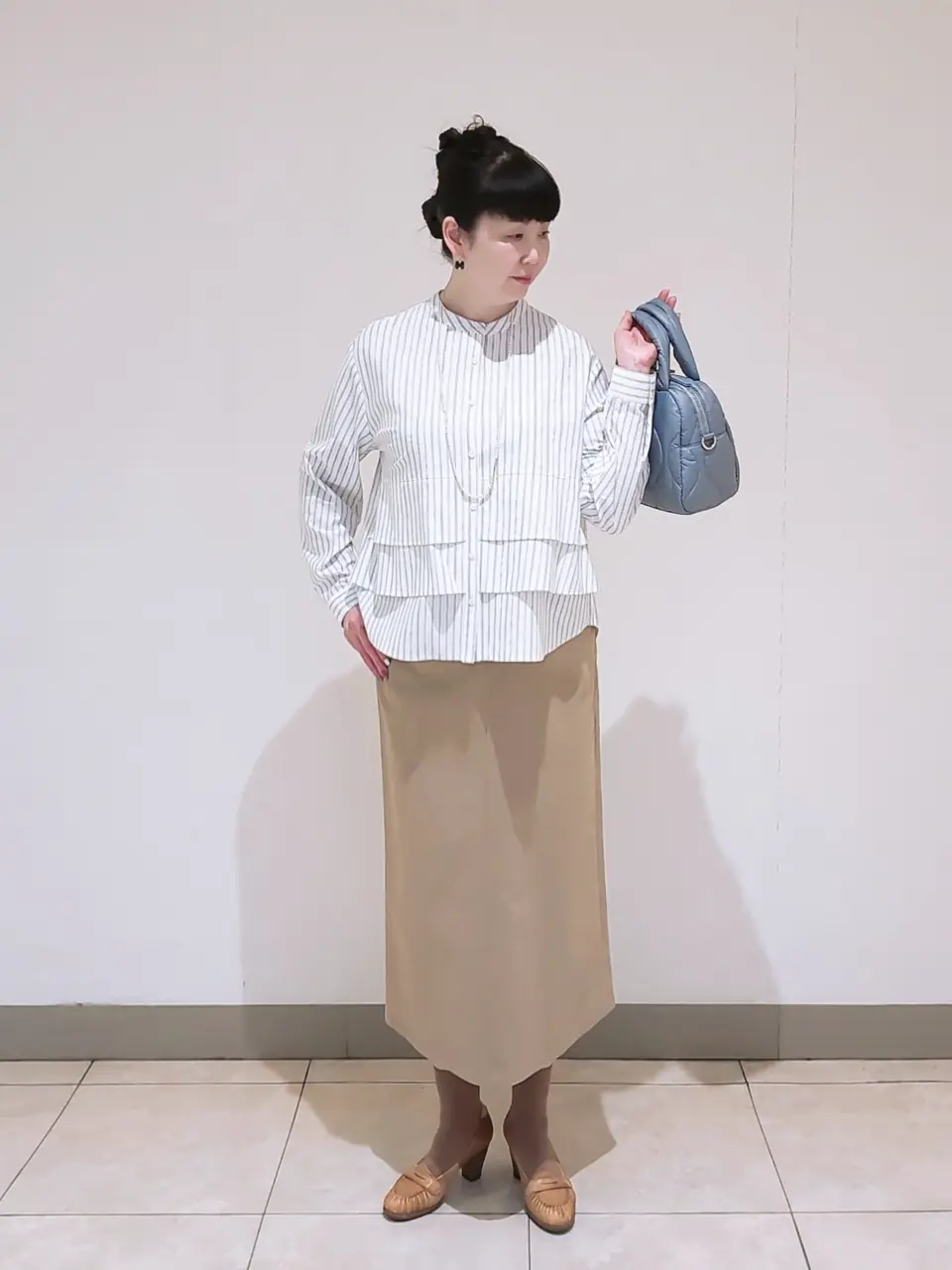 J.PRESS LADIES L スタッフ コーディネート画像