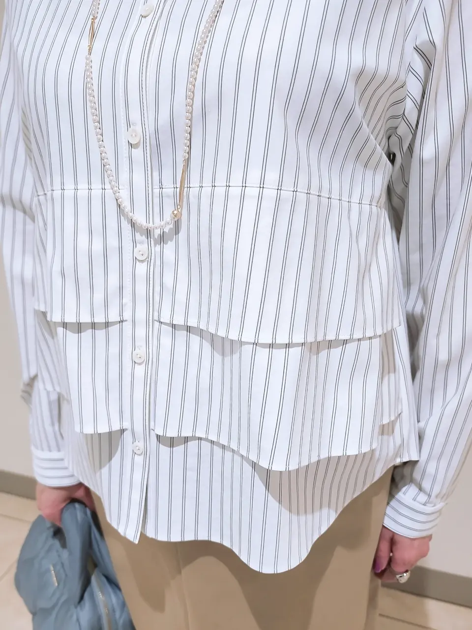 J.PRESS LADIES L スタッフ コーディネート画像