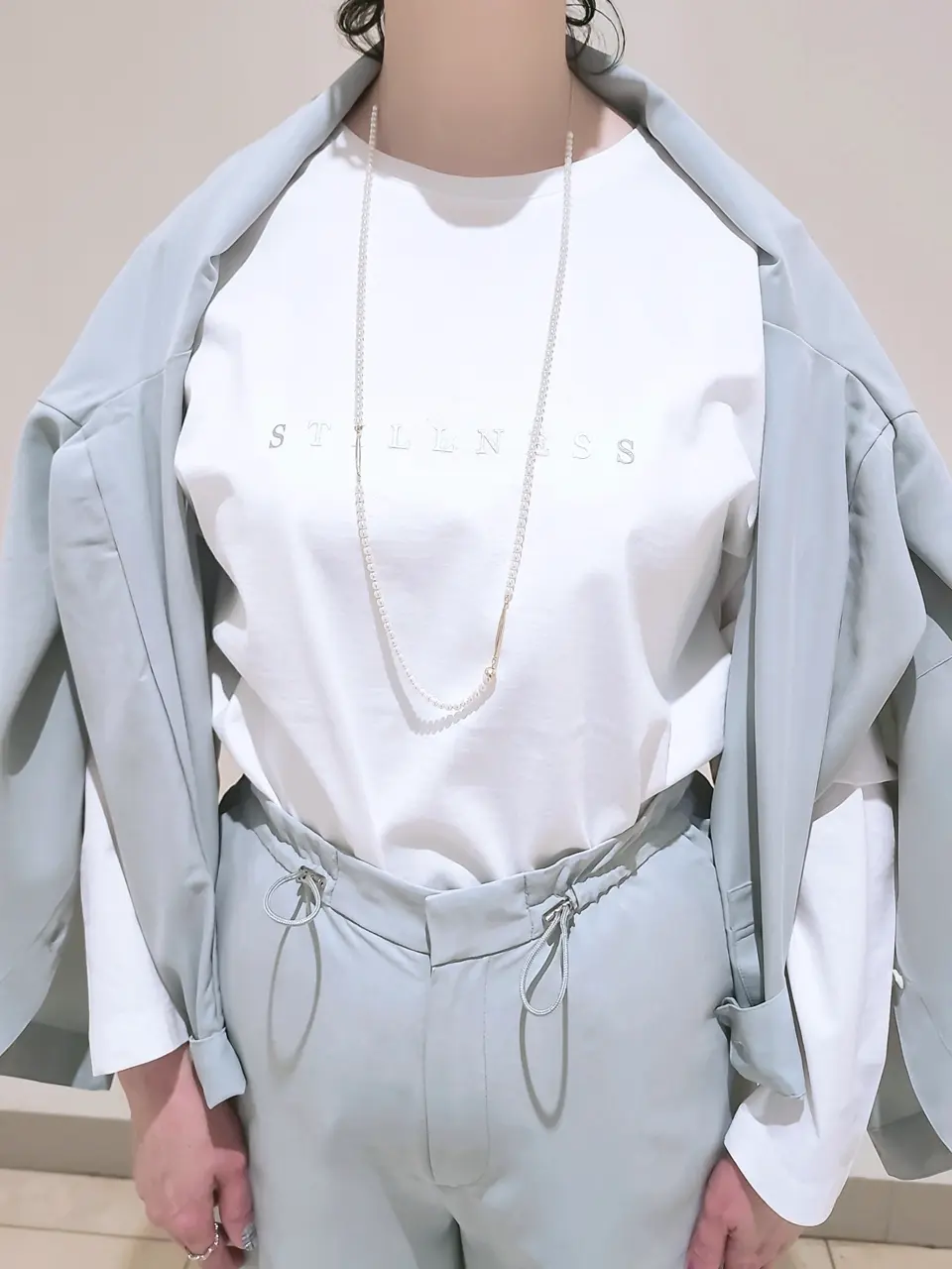 J.PRESS LADIES L スタッフ コーディネート画像