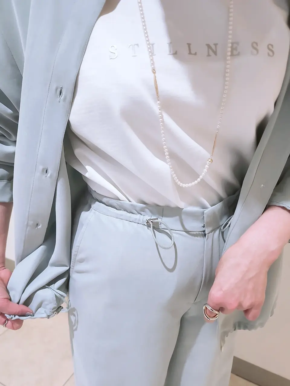 J.PRESS LADIES L スタッフ コーディネート画像