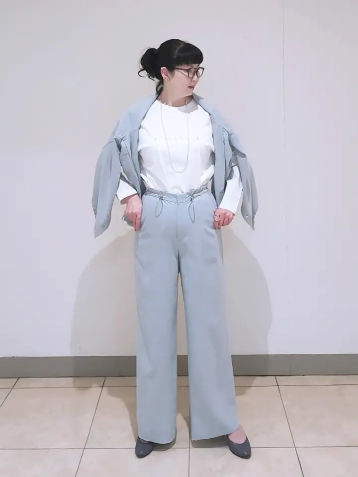 J.PRESS LADIES L スタッフ コーディネート画像