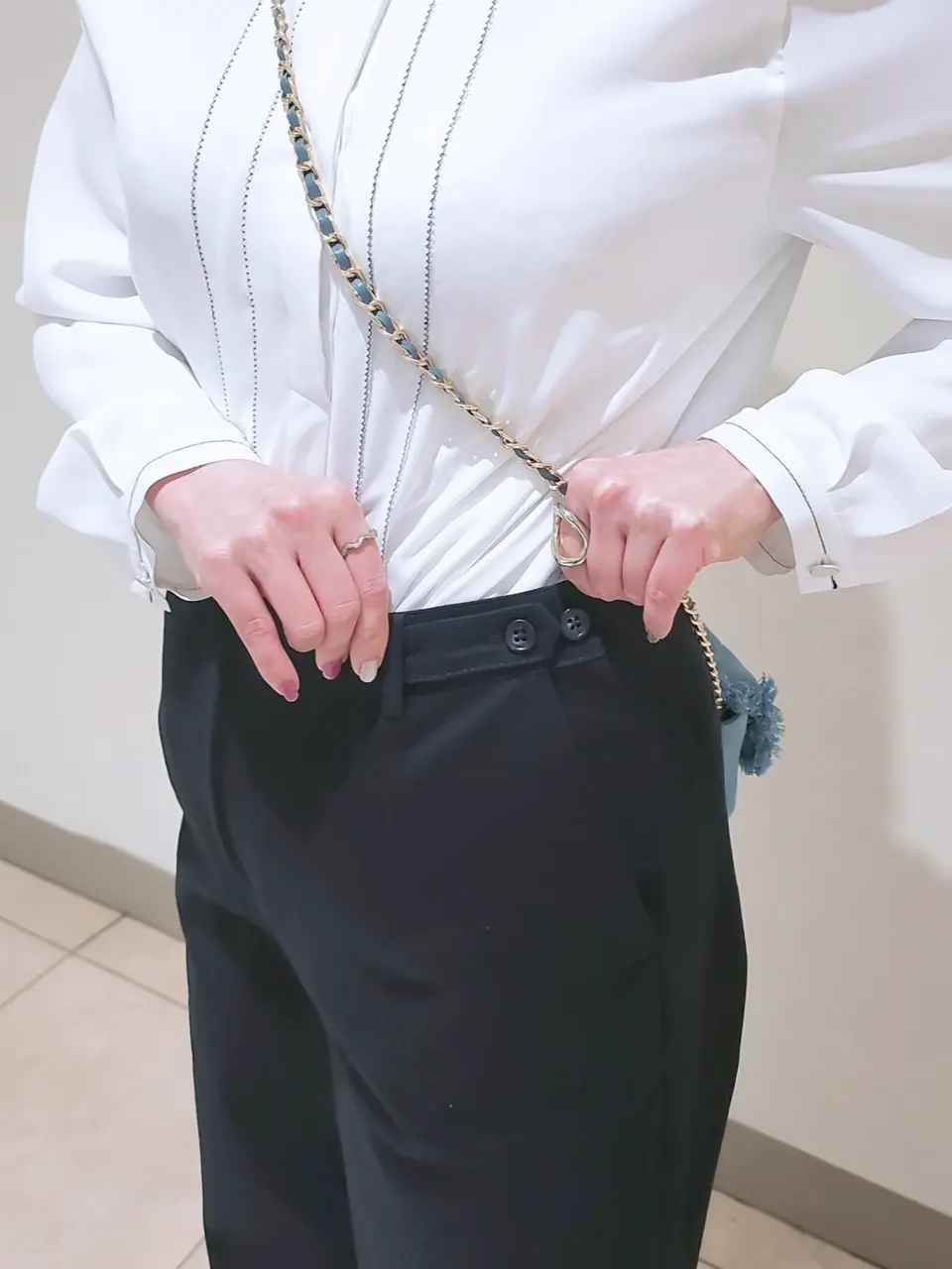 J.PRESS LADIES L スタッフ コーディネート画像