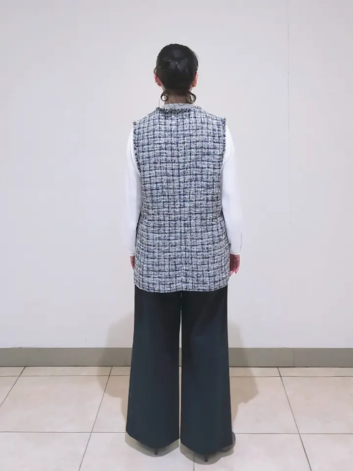 J.PRESS LADIES L スタッフ コーディネート画像