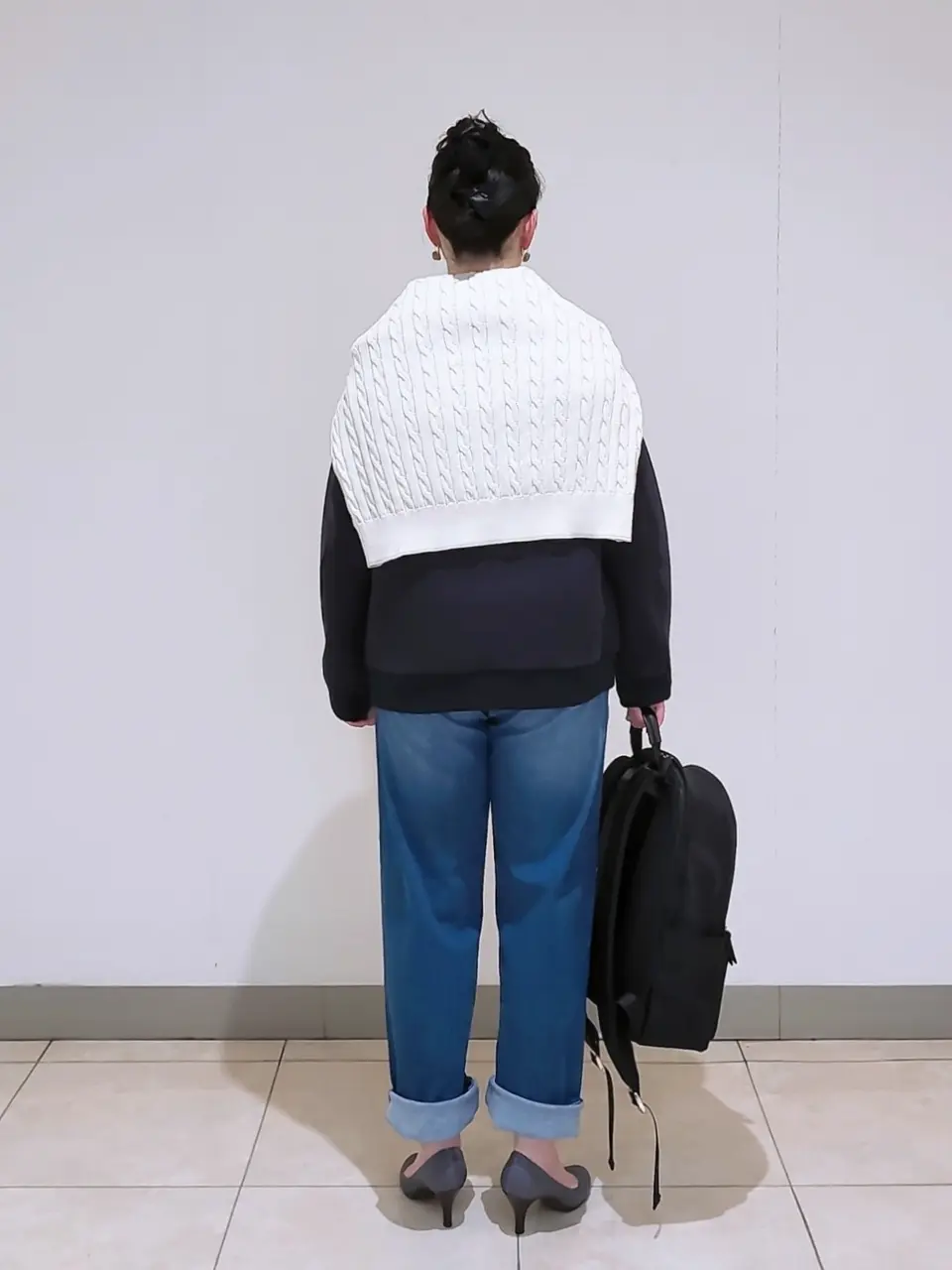 J.PRESS LADIES L スタッフ コーディネート画像