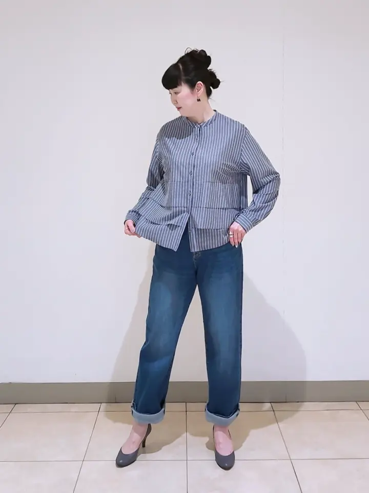 J.PRESS LADIES L スタッフ コーディネート画像