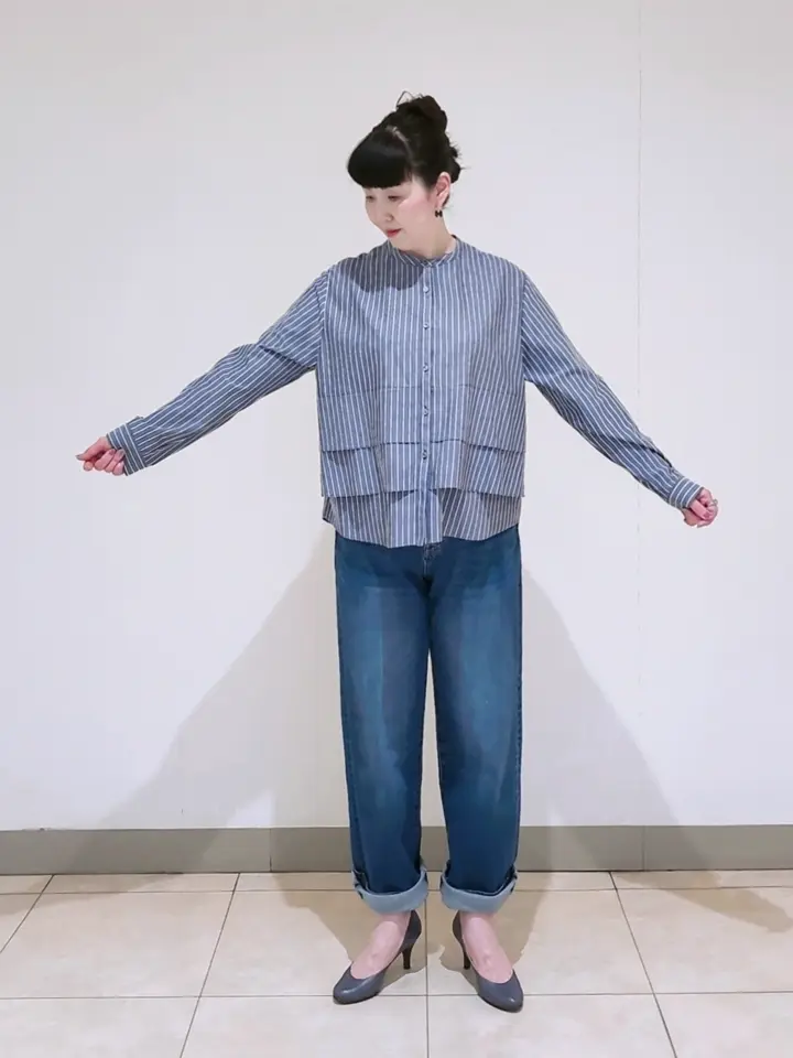 J.PRESS LADIES L スタッフ コーディネート画像