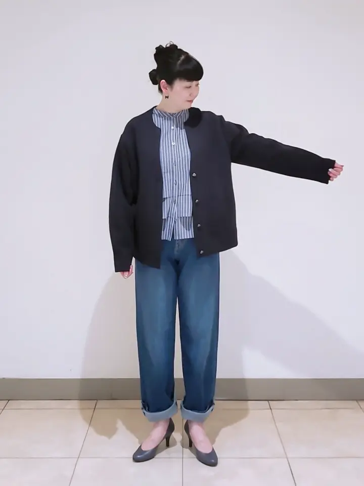 J.PRESS LADIES L スタッフ コーディネート画像