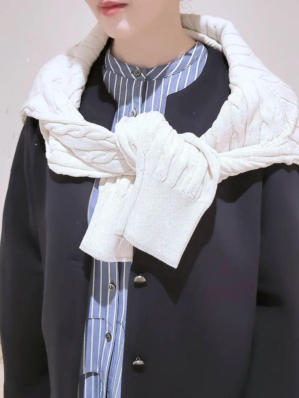 J.PRESS LADIES L スタッフ コーディネート画像