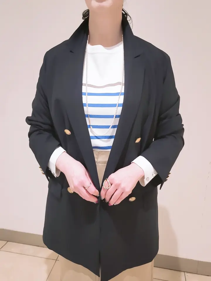 J.PRESS LADIES L スタッフ コーディネート画像